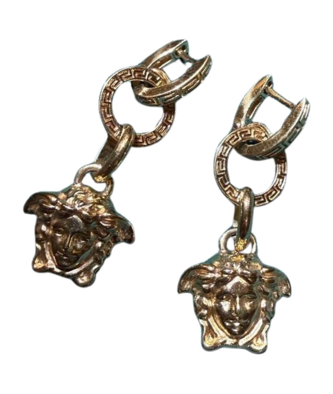 VERSACE Золотые серьги, фото 1
