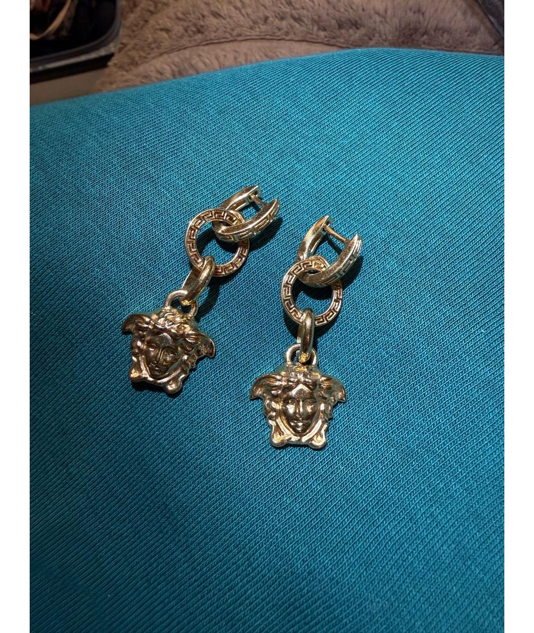 VERSACE Золотые серьги, фото 6