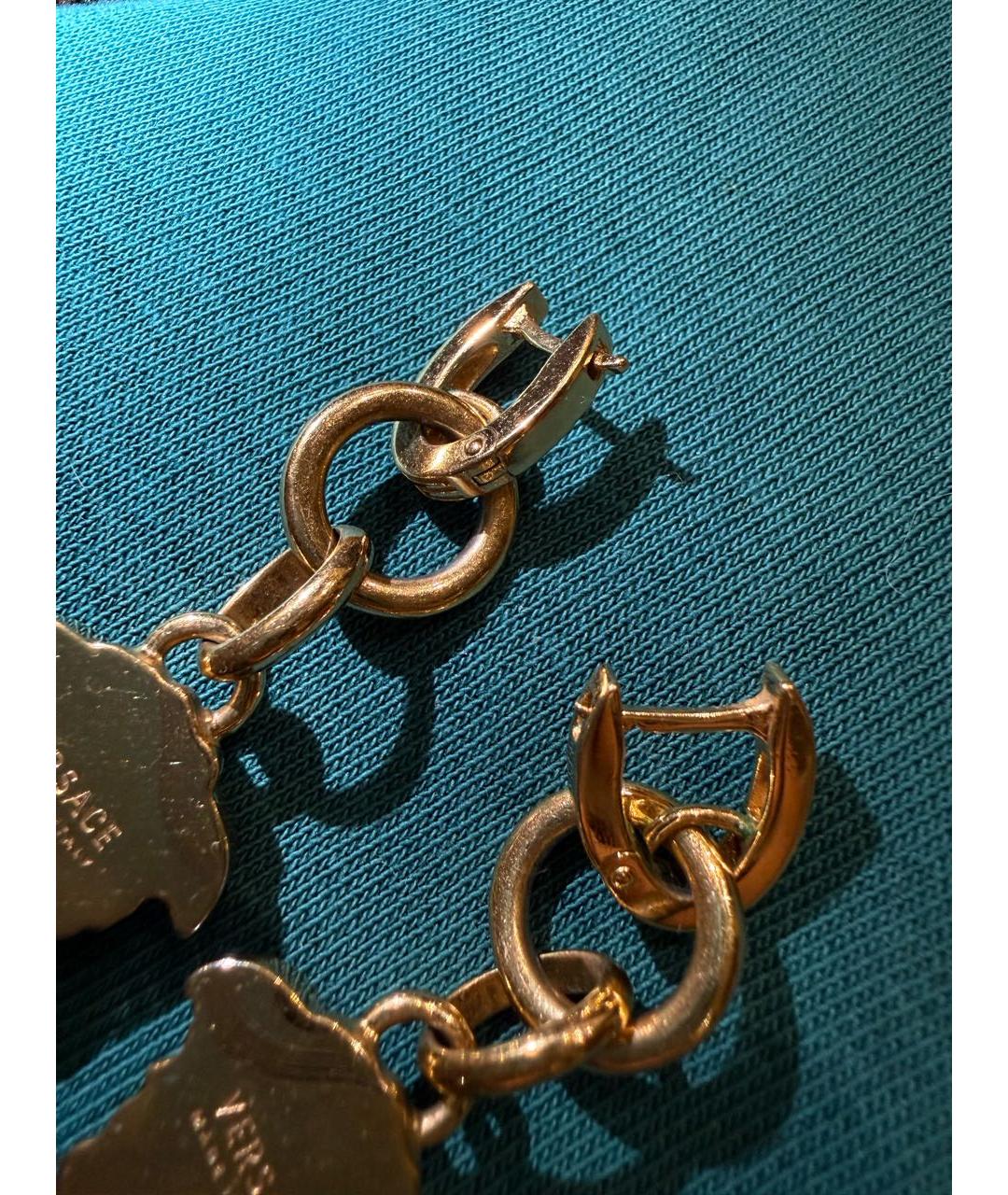 VERSACE Золотые серьги, фото 3