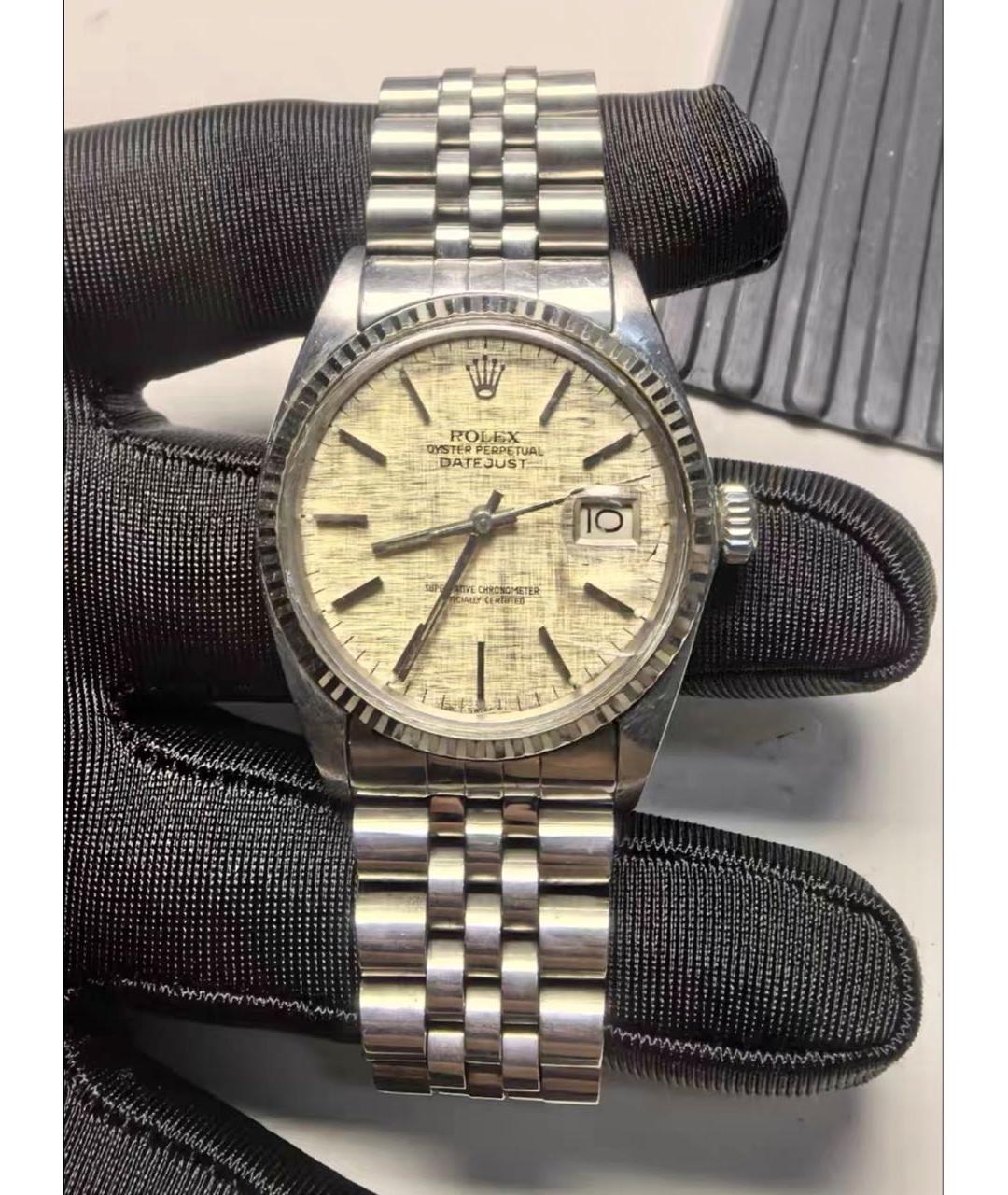ROLEX Серебряные металлические часы, фото 2