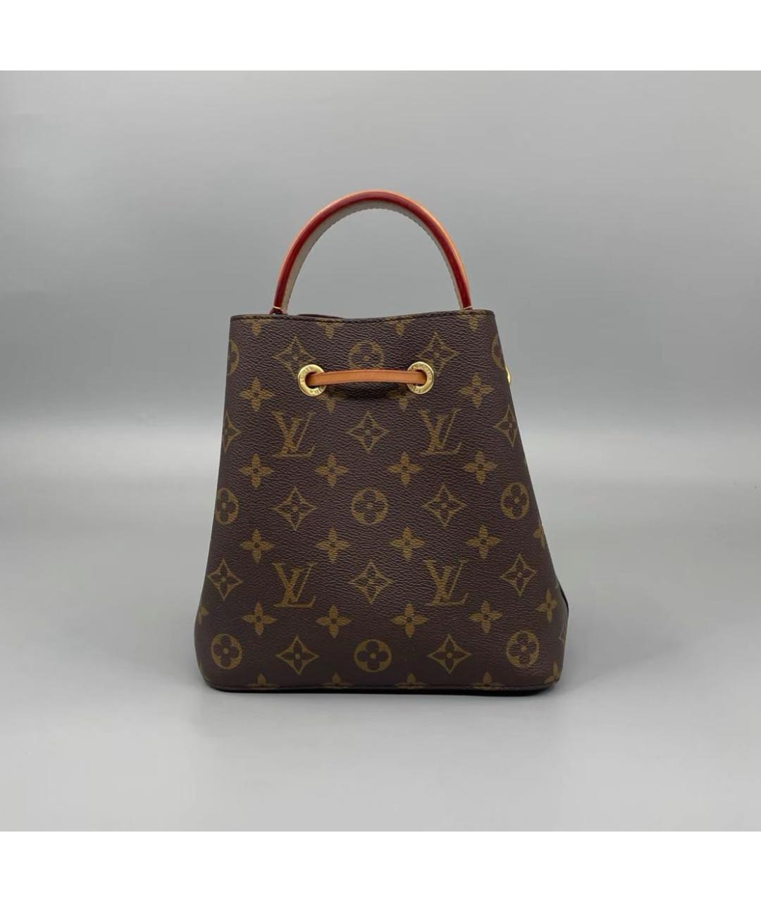 LOUIS VUITTON Коричневая сумка через плечо, фото 3