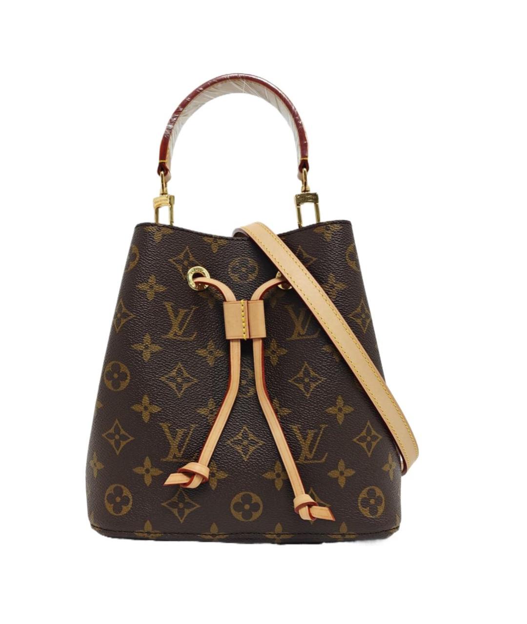 LOUIS VUITTON Коричневая сумка через плечо, фото 6