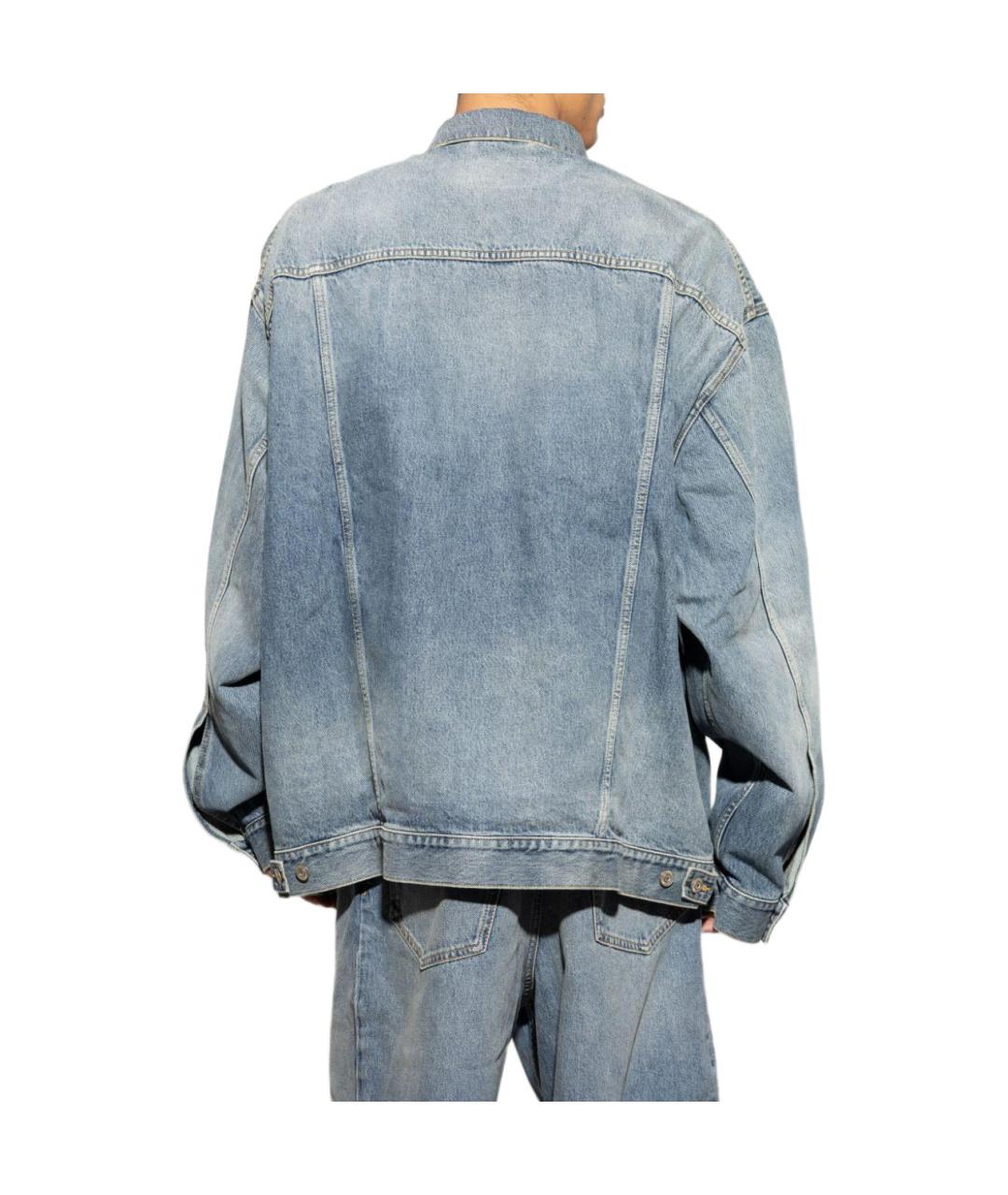 BALENCIAGA Синяя куртка, фото 3