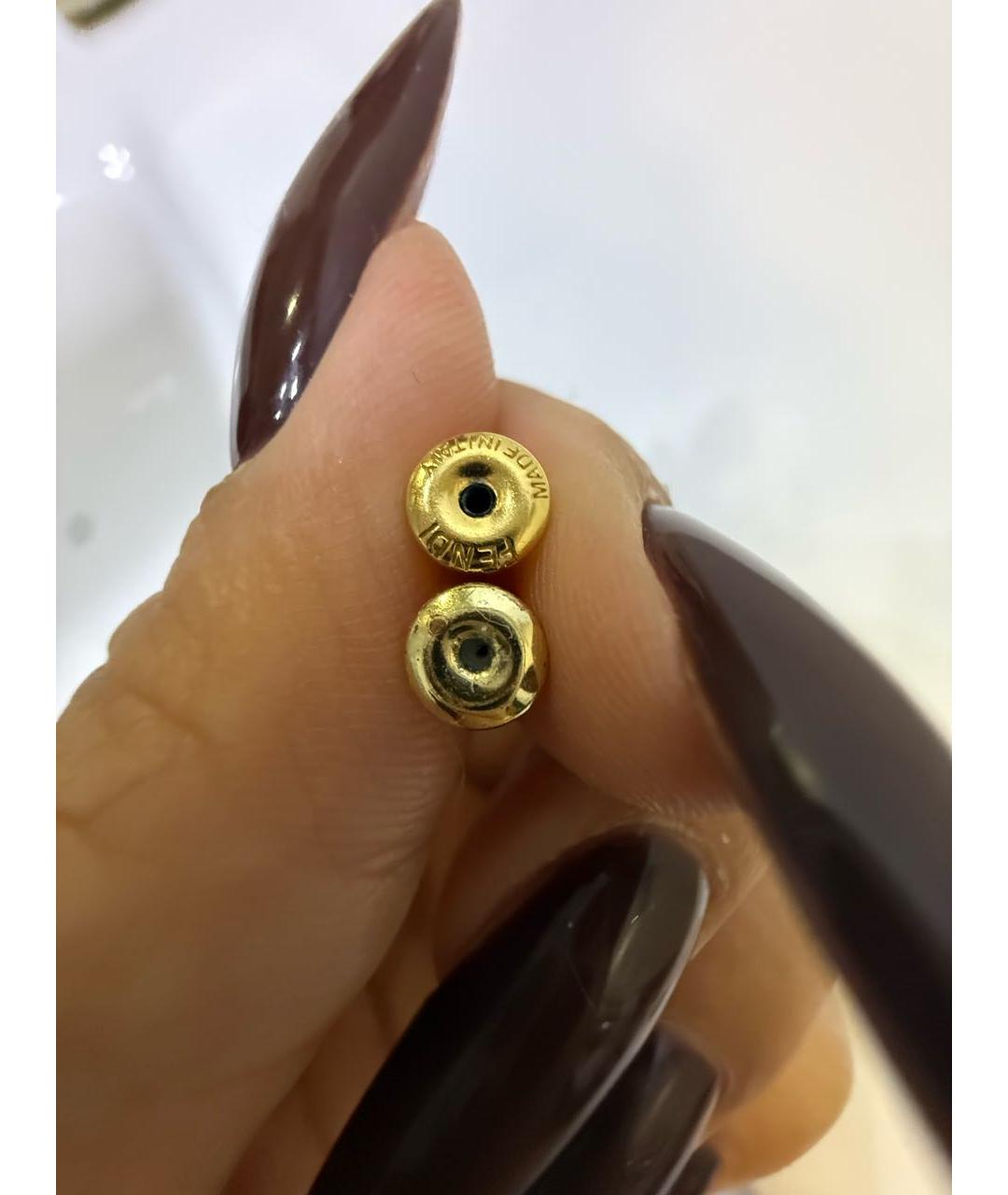 FENDI Золотые серьги, фото 6