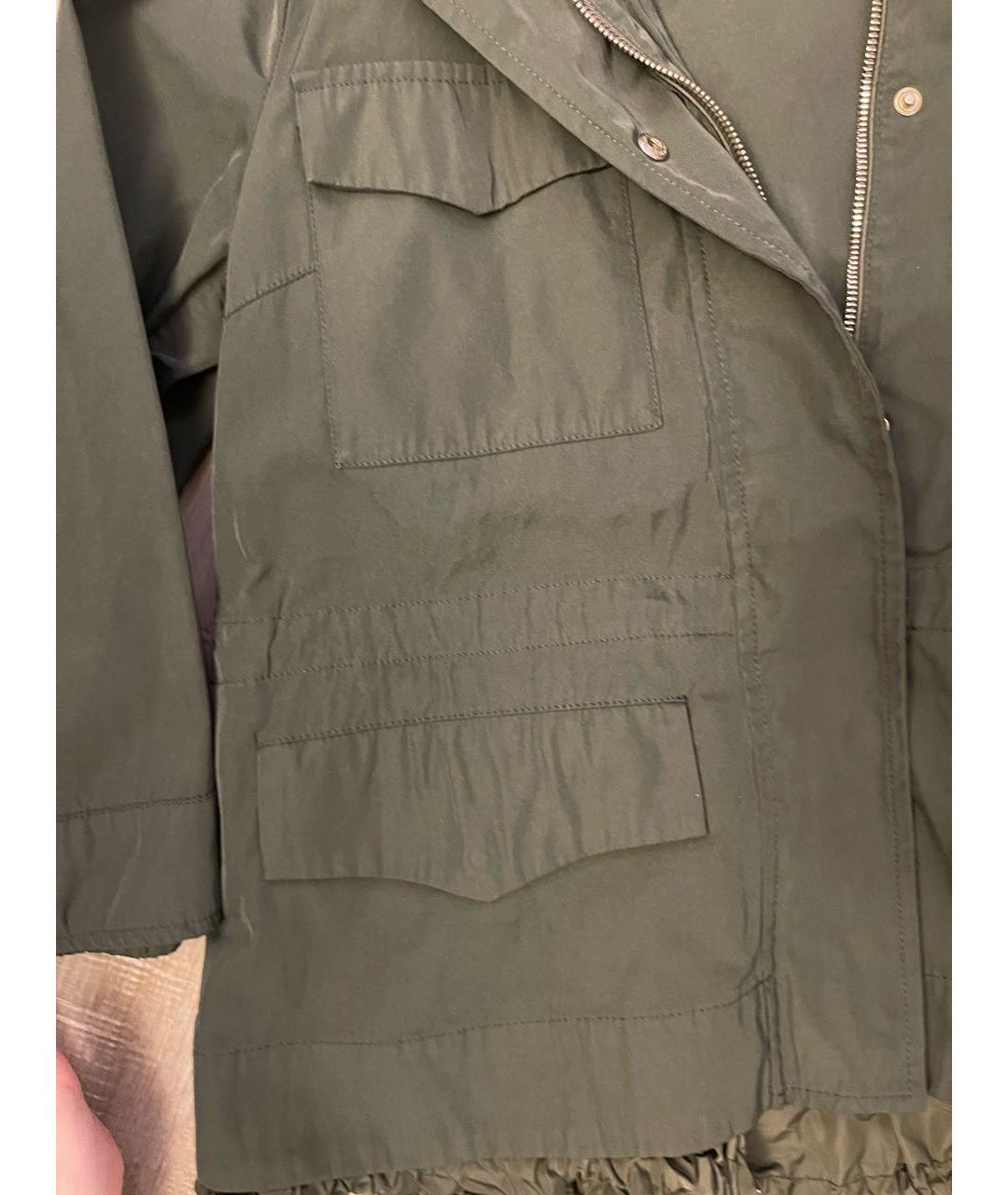 MONCLER Хаки парка, фото 3