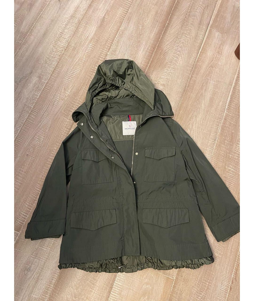 MONCLER Хаки парка, фото 7