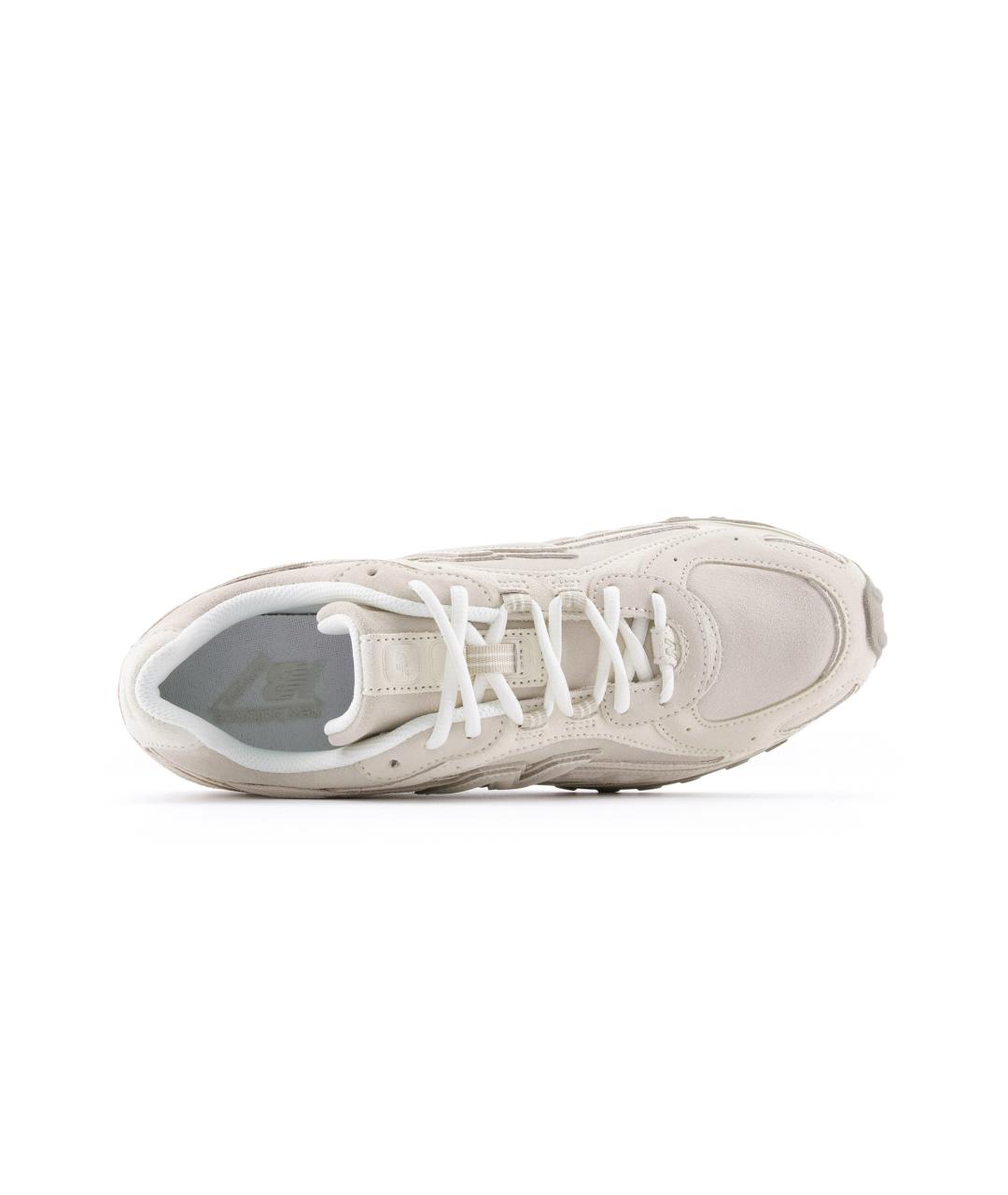 NEW BALANCE Бежевые замшевые кроссовки, фото 3