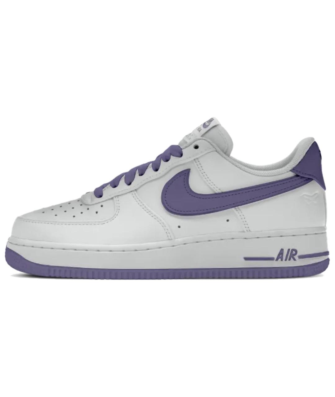NIKE Белые низкие кроссовки / кеды, фото 2