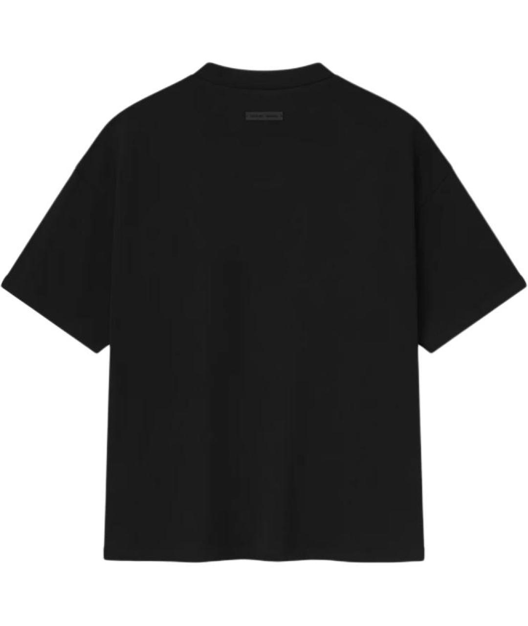 FEAR OF GOD ESSENTIALS Черная футболка, фото 2