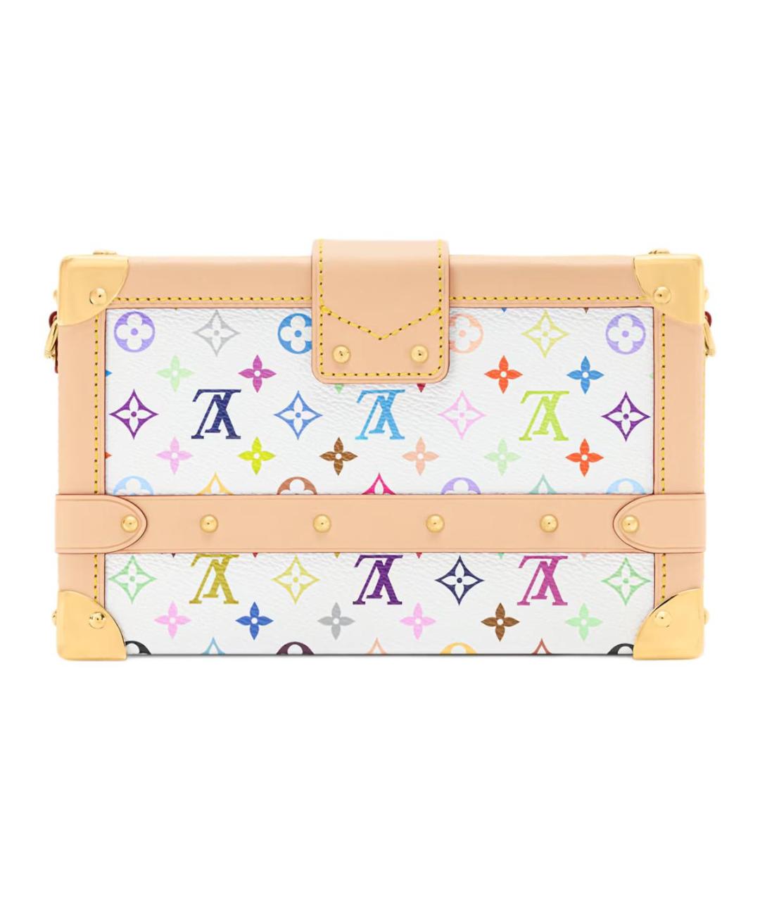 LOUIS VUITTON Белая сумка через плечо, фото 3