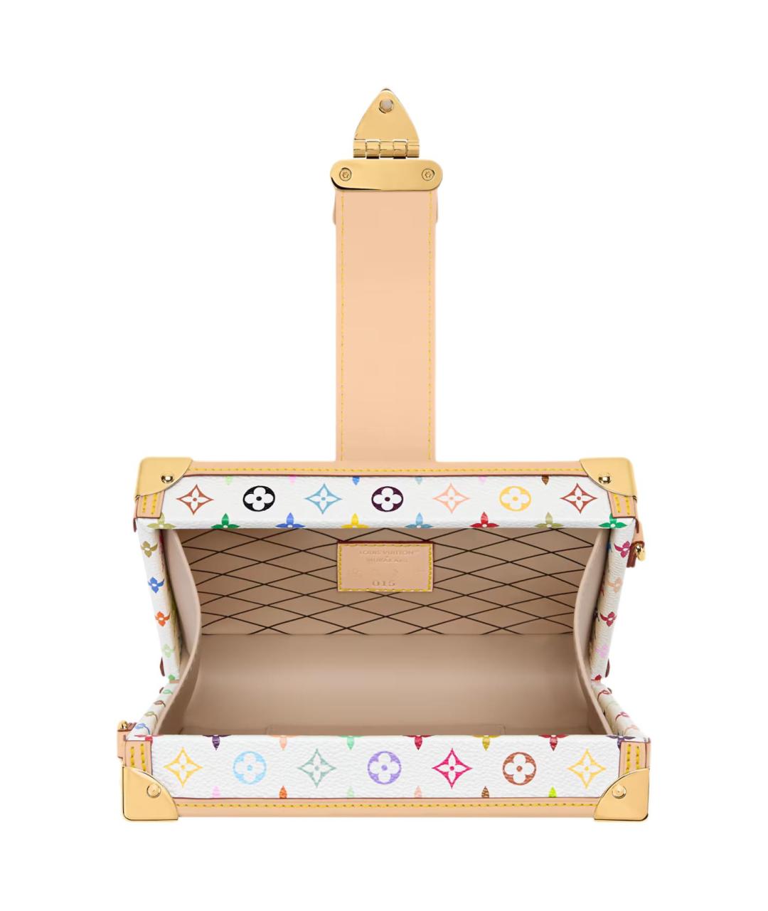 LOUIS VUITTON Белая сумка через плечо, фото 4