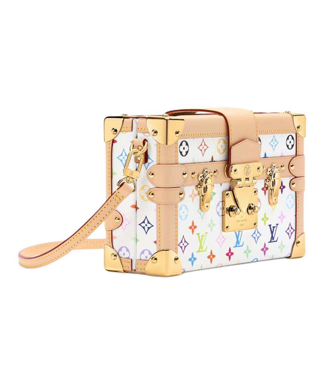 LOUIS VUITTON Белая сумка через плечо, фото 2
