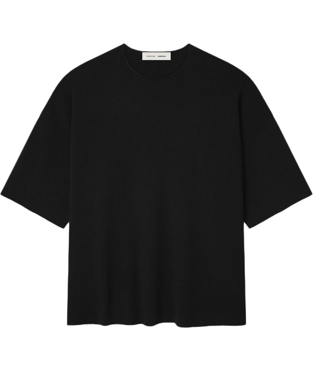 FEAR OF GOD ESSENTIALS Черная футболка, фото 1