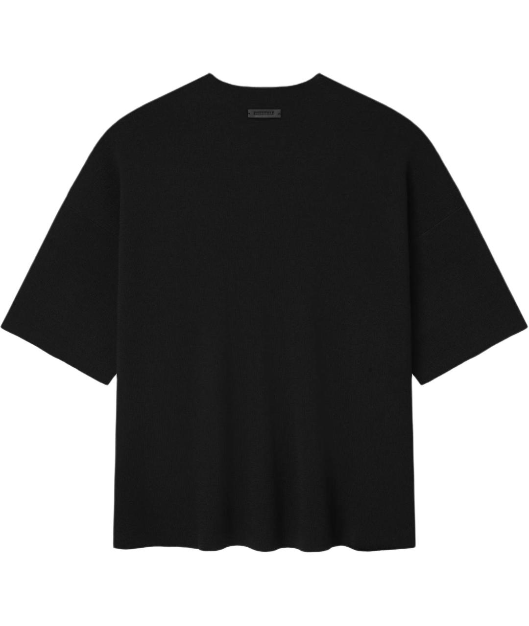 FEAR OF GOD ESSENTIALS Черная футболка, фото 2