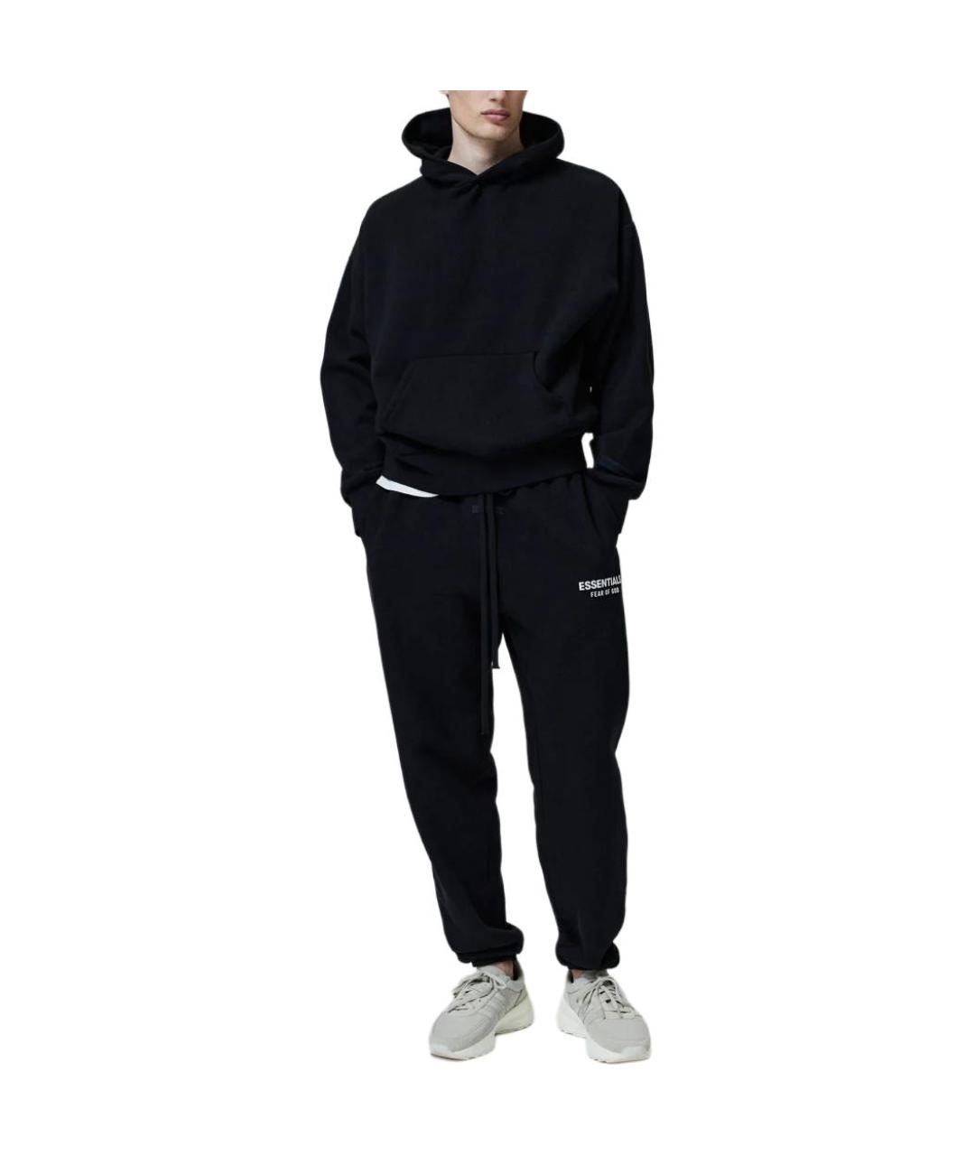 FEAR OF GOD ESSENTIALS Черные повседневные брюки, фото 3