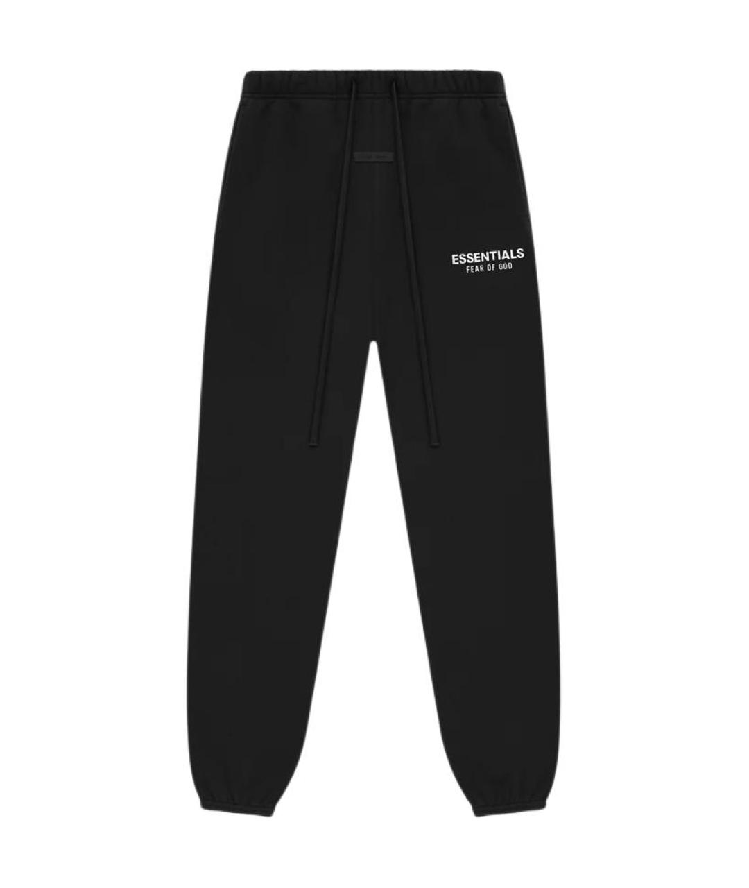 FEAR OF GOD ESSENTIALS Черные повседневные брюки, фото 1