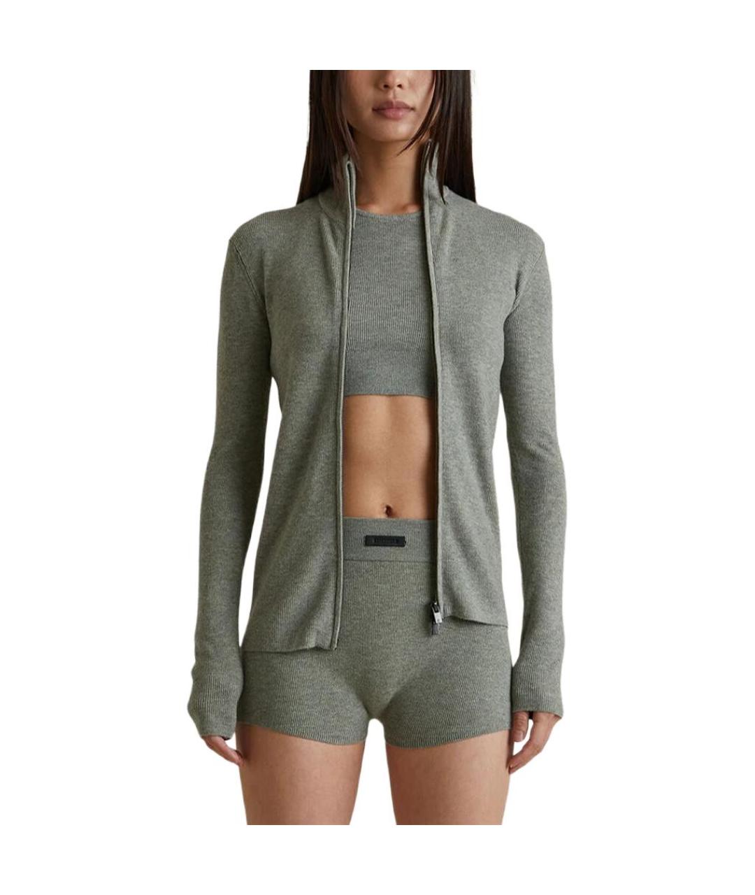 FEAR OF GOD ESSENTIALS Серая куртка, фото 2