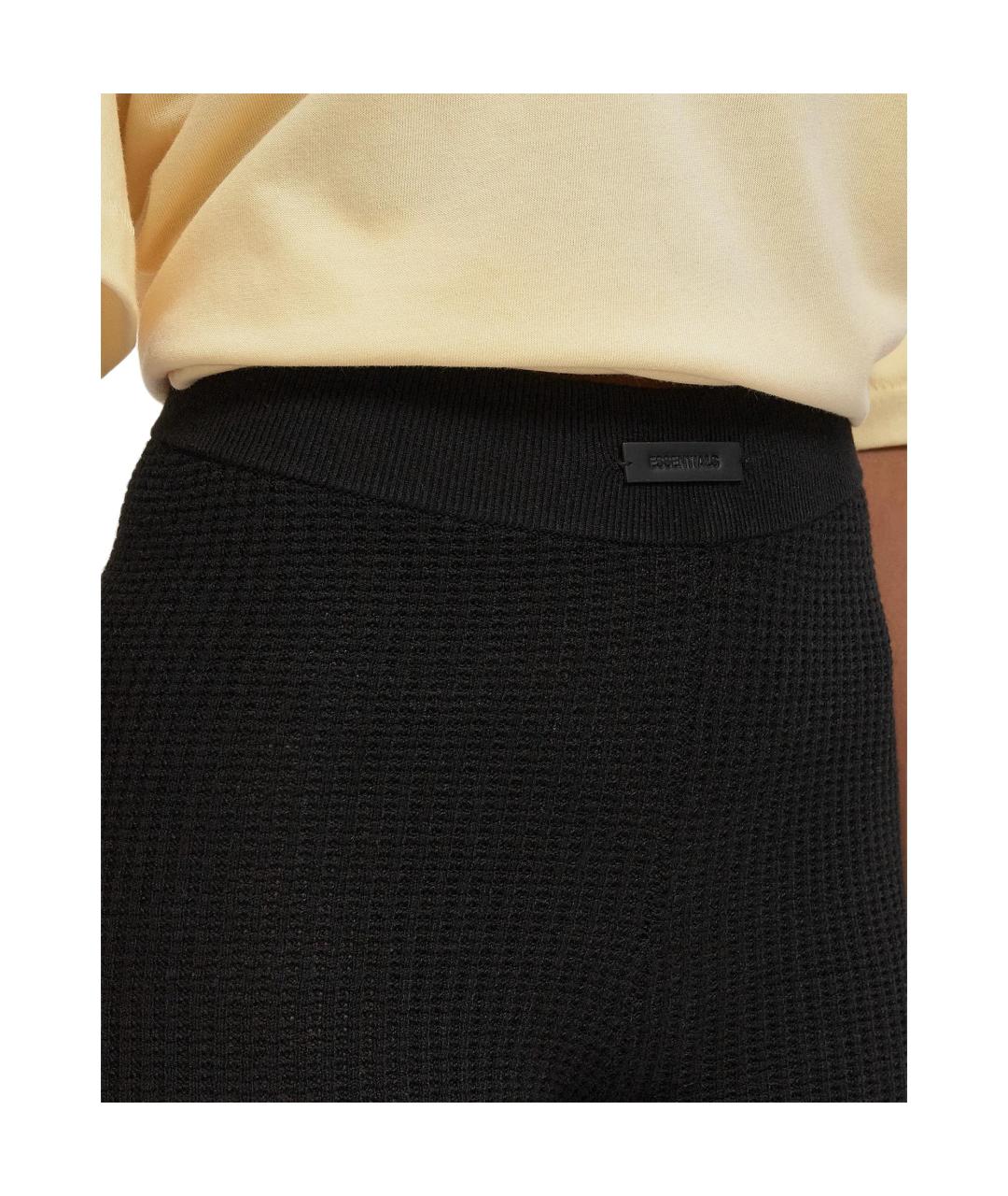 FEAR OF GOD ESSENTIALS Черные леггинсы и велосипедки, фото 3