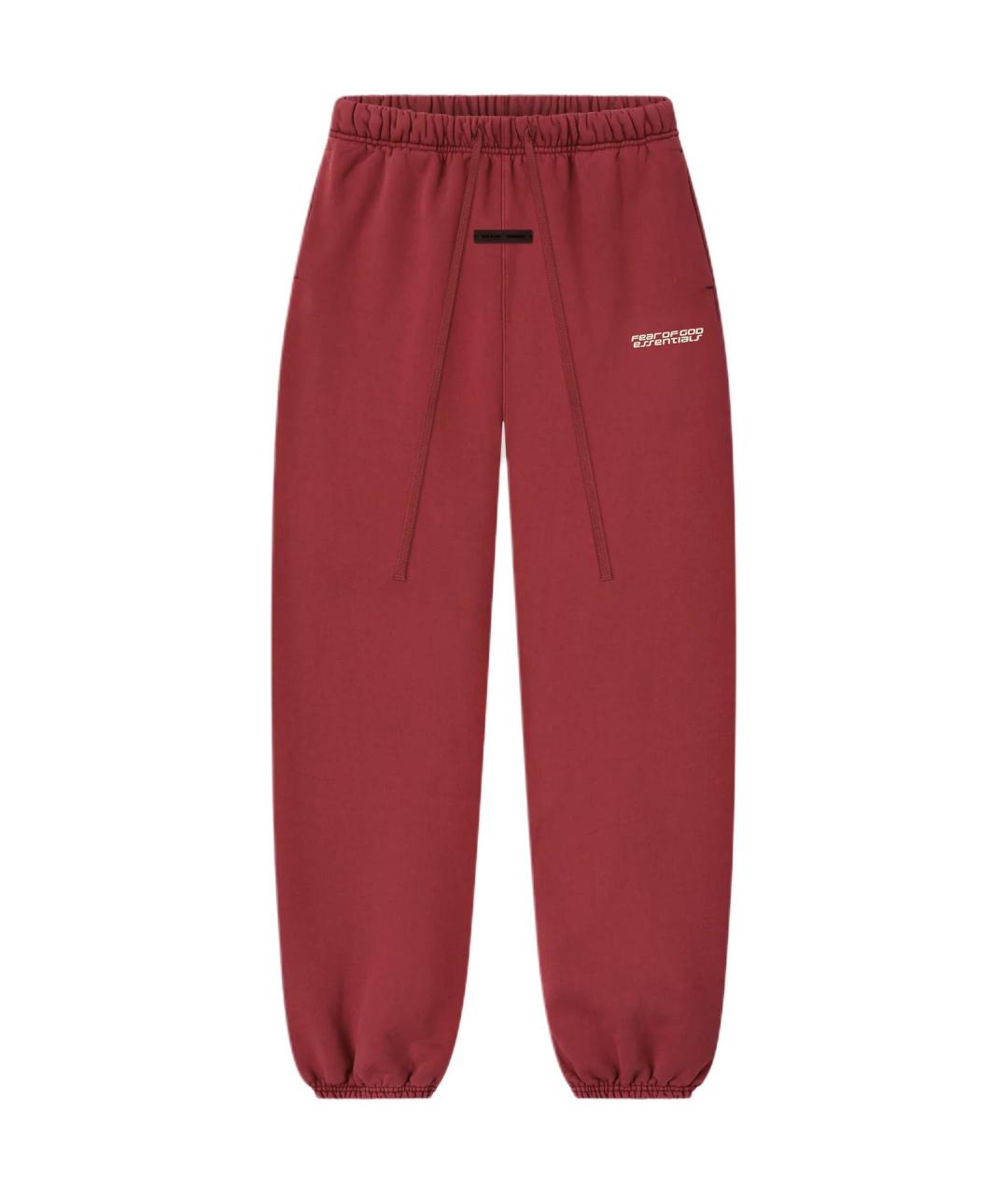 FEAR OF GOD ESSENTIALS Красные спортивные брюки и шорты, фото 1