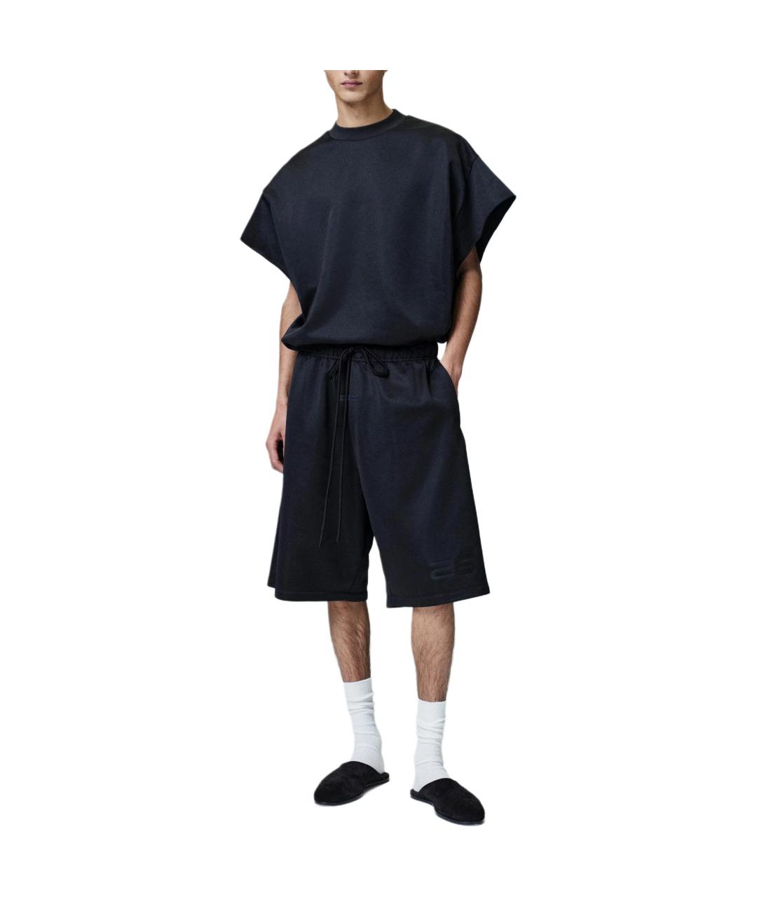 FEAR OF GOD ESSENTIALS Черная футболка, фото 4