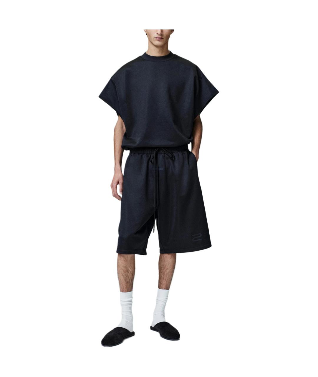 FEAR OF GOD ESSENTIALS Черная футболка, фото 3