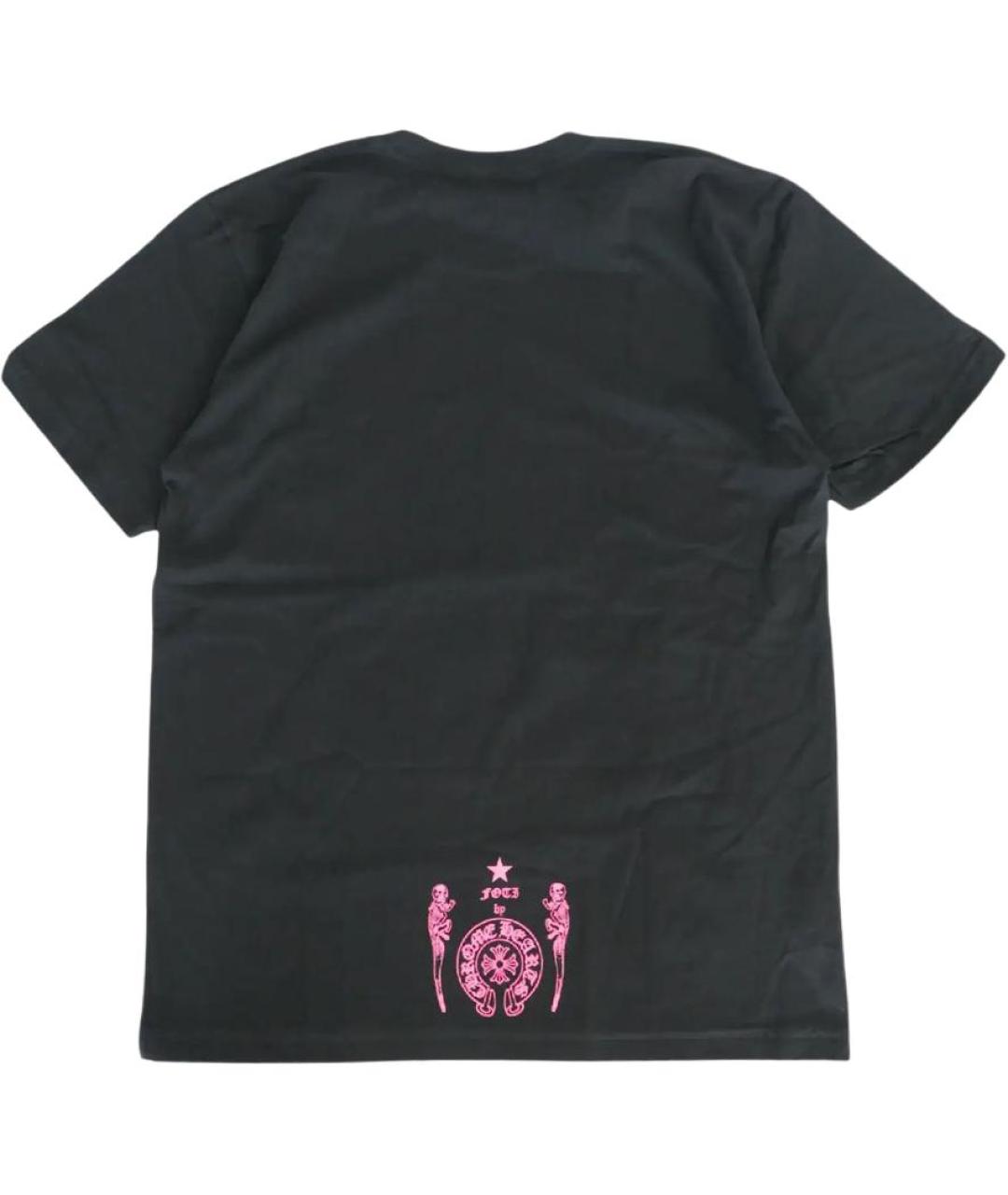CHROME HEARTS Черная футболка, фото 2