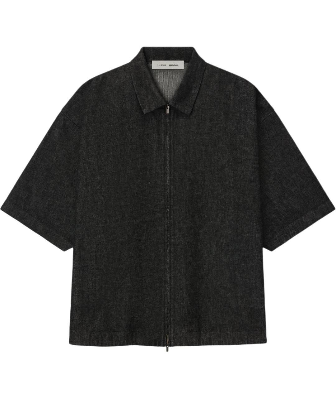 FEAR OF GOD ESSENTIALS Черная классическая рубашка, фото 1