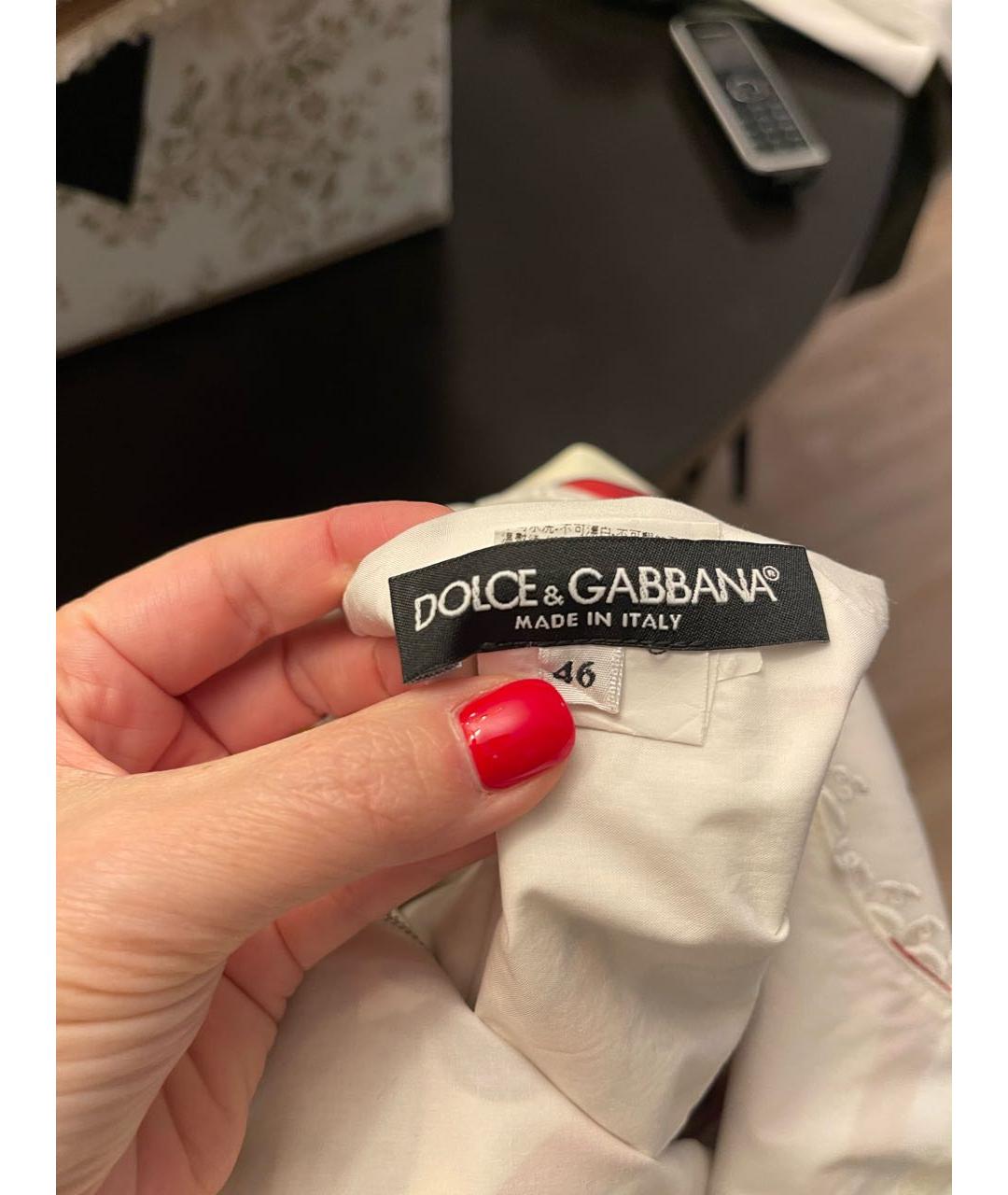 DOLCE&GABBANA Мульти хлопковый сарафан, фото 6