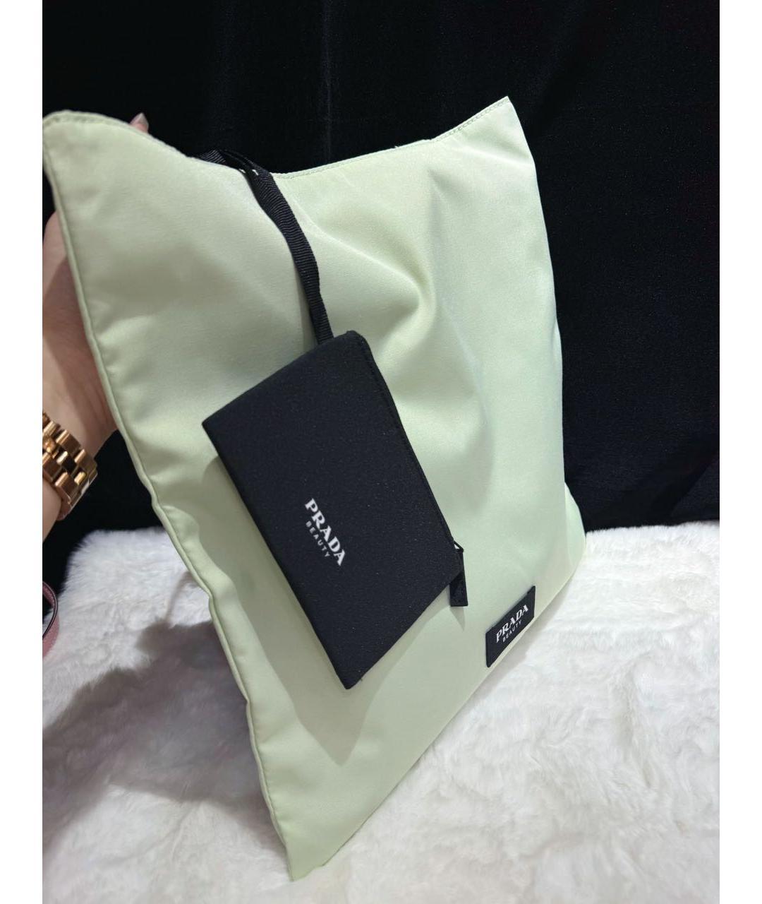 PRADA BEAUTY Хлопковая сумка тоут, фото 4