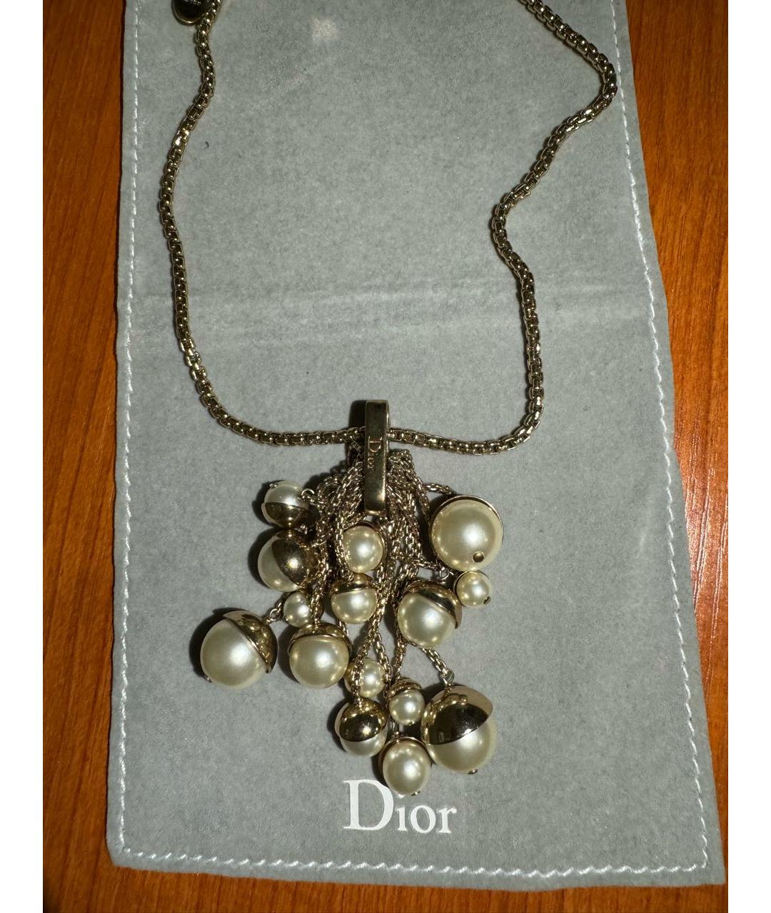 CHRISTIAN DIOR Золотое колье, фото 2
