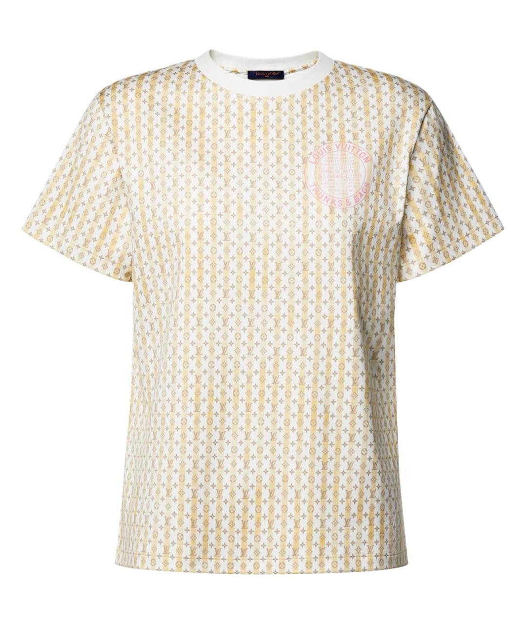 LOUIS VUITTON Желтая футболка, фото 1