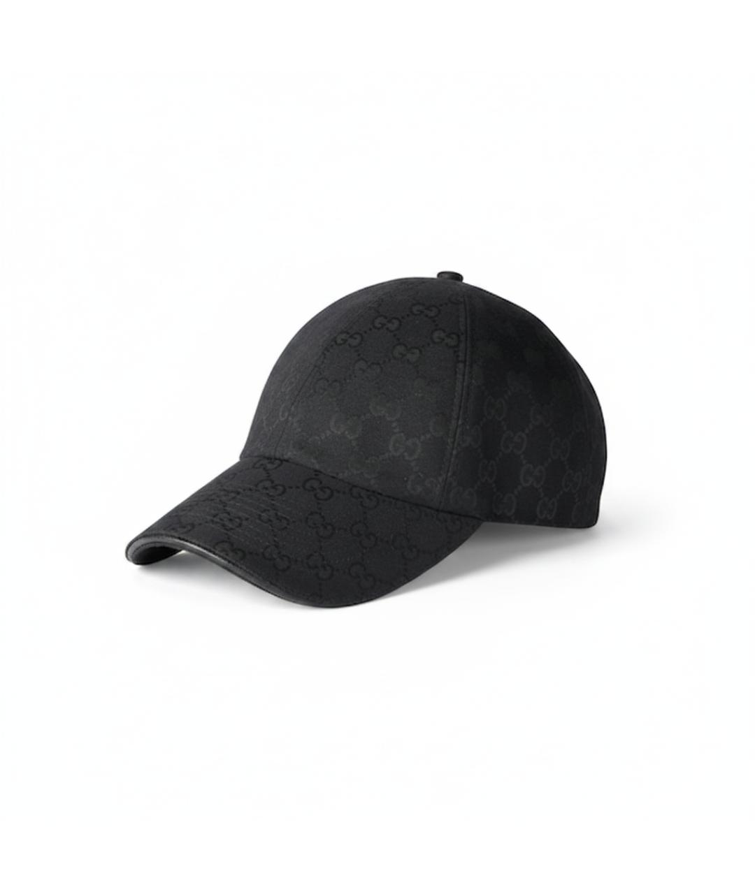 GUCCI Черная кепка, фото 1