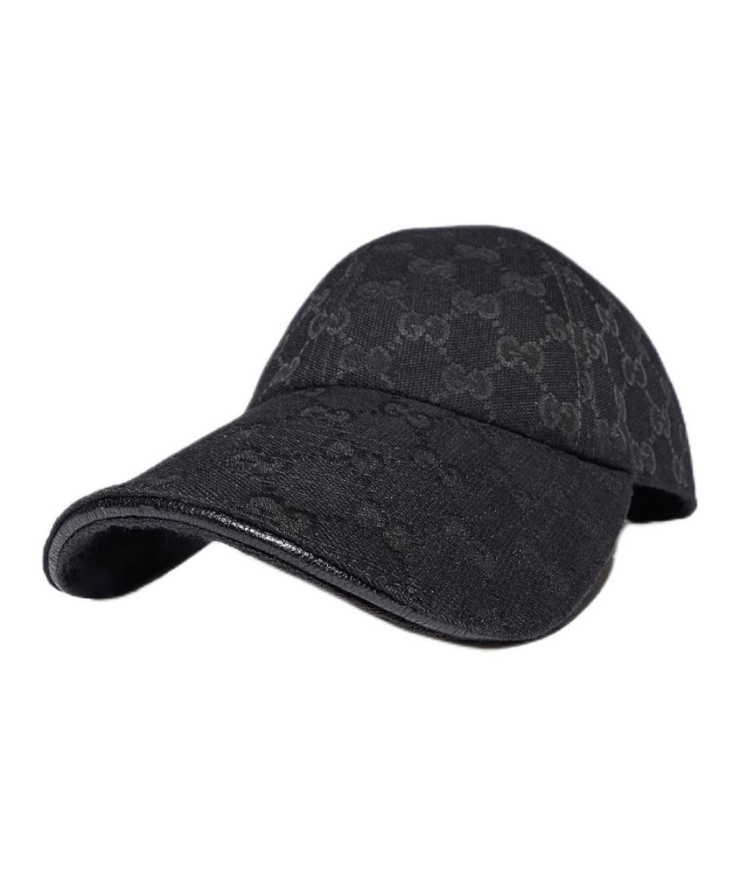 GUCCI Черная кепка, фото 2