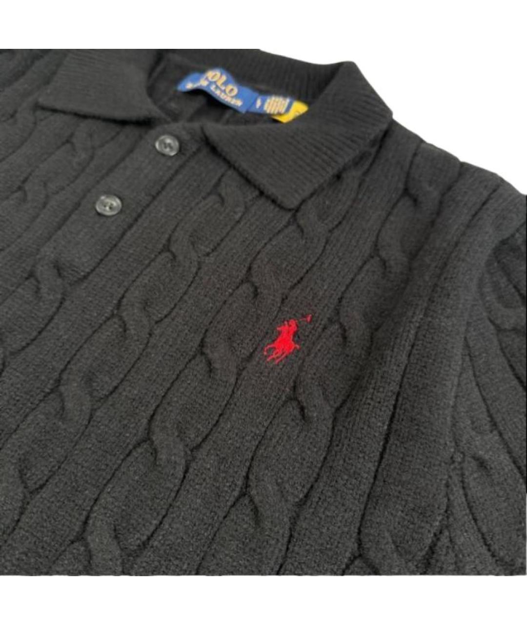 POLO RALPH LAUREN Черный джемпер / свитер, фото 3