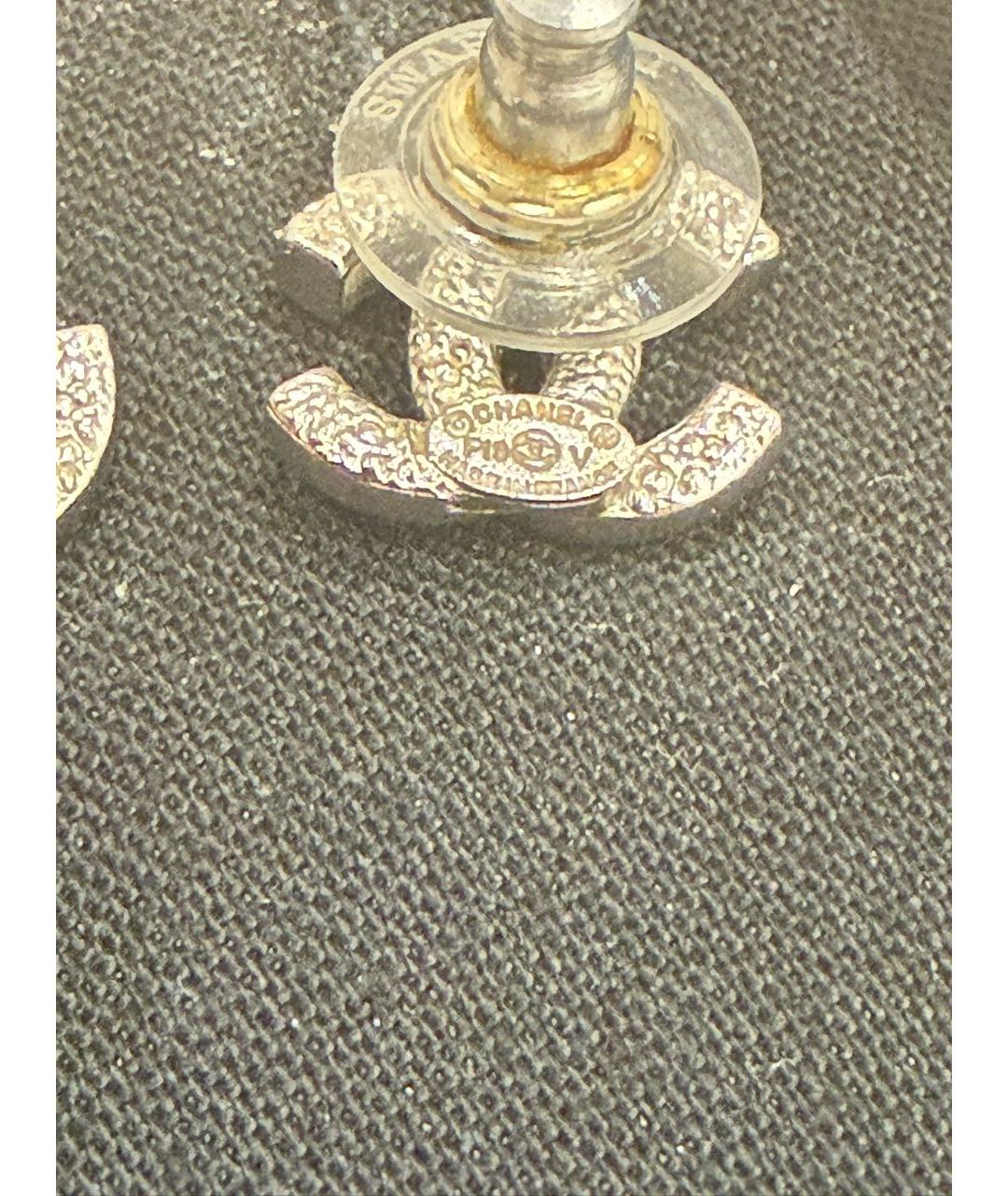 CHANEL Серебряные серьги, фото 3