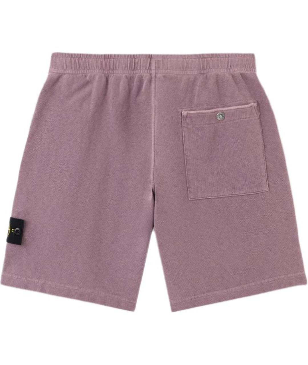 STONE ISLAND Фиолетовые шорты, фото 2