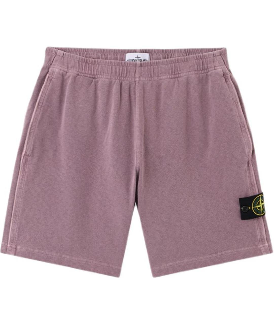 STONE ISLAND Фиолетовые шорты, фото 1