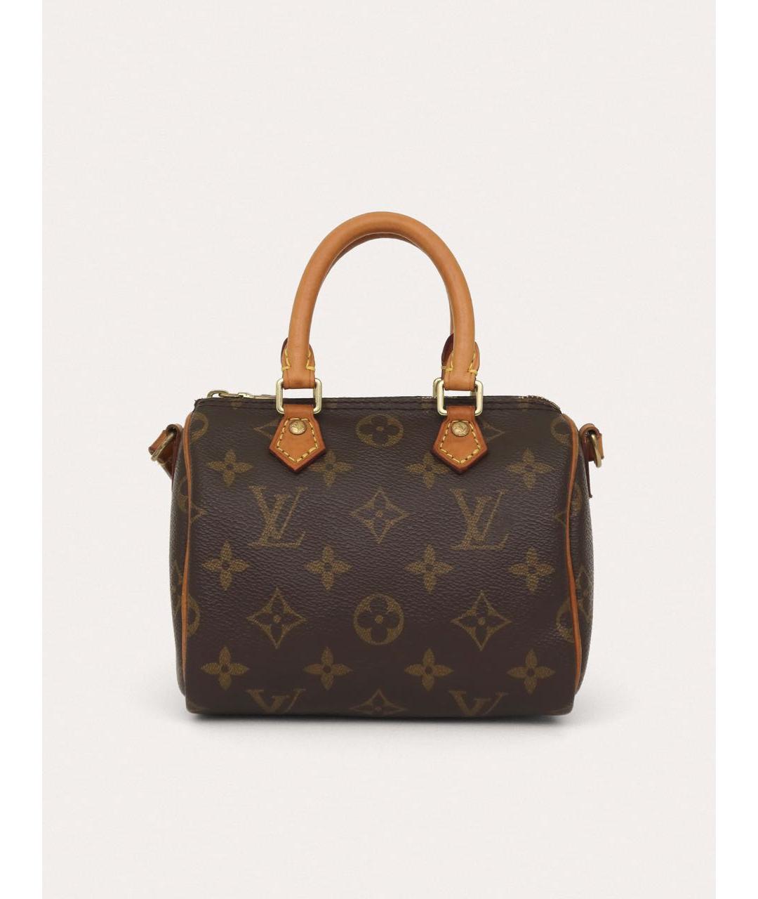 LOUIS VUITTON Коричневая сумка с короткими ручками, фото 9