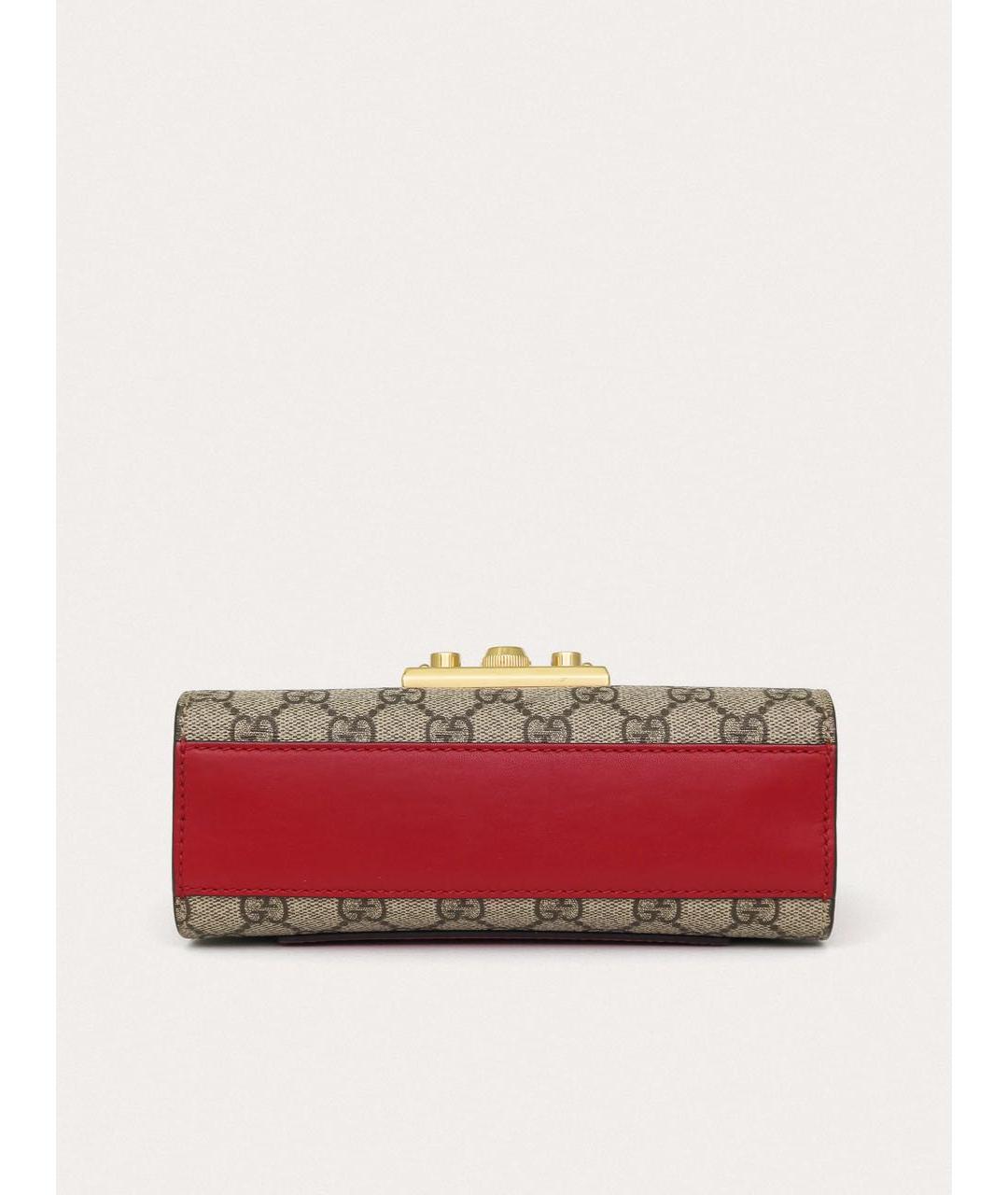 GUCCI Красная сумка через плечо, фото 5