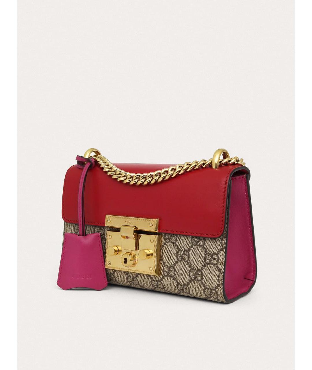 GUCCI Красная сумка через плечо, фото 2