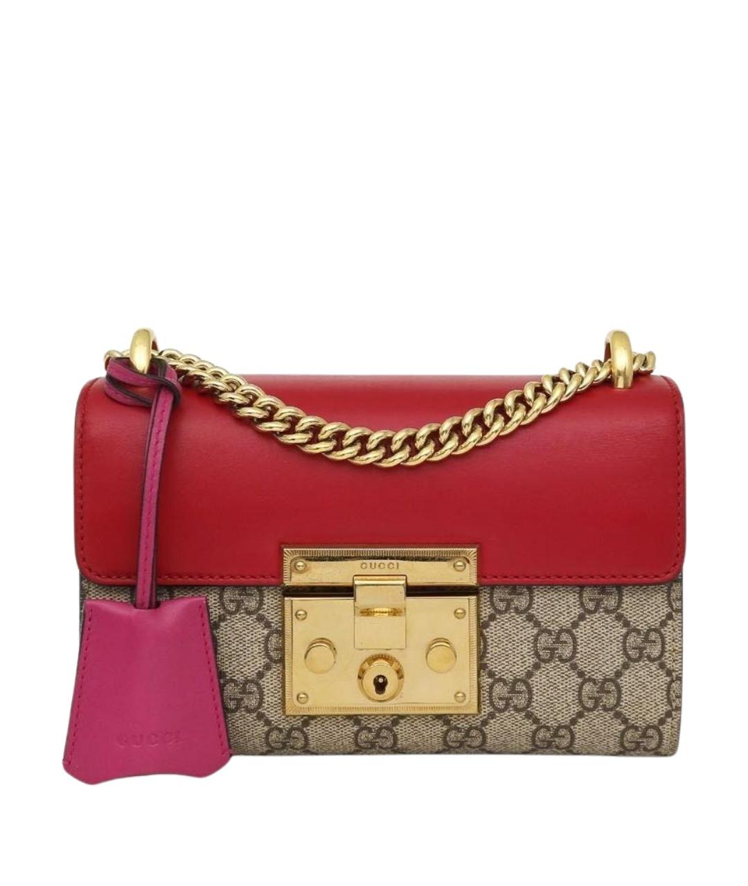 GUCCI Красная сумка через плечо, фото 1