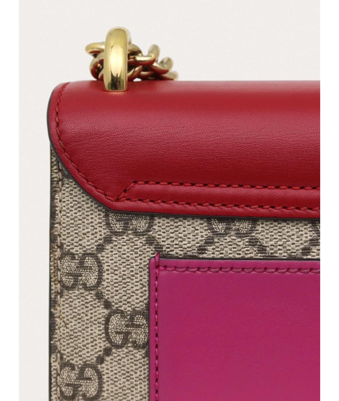 GUCCI Красная сумка через плечо, фото 6