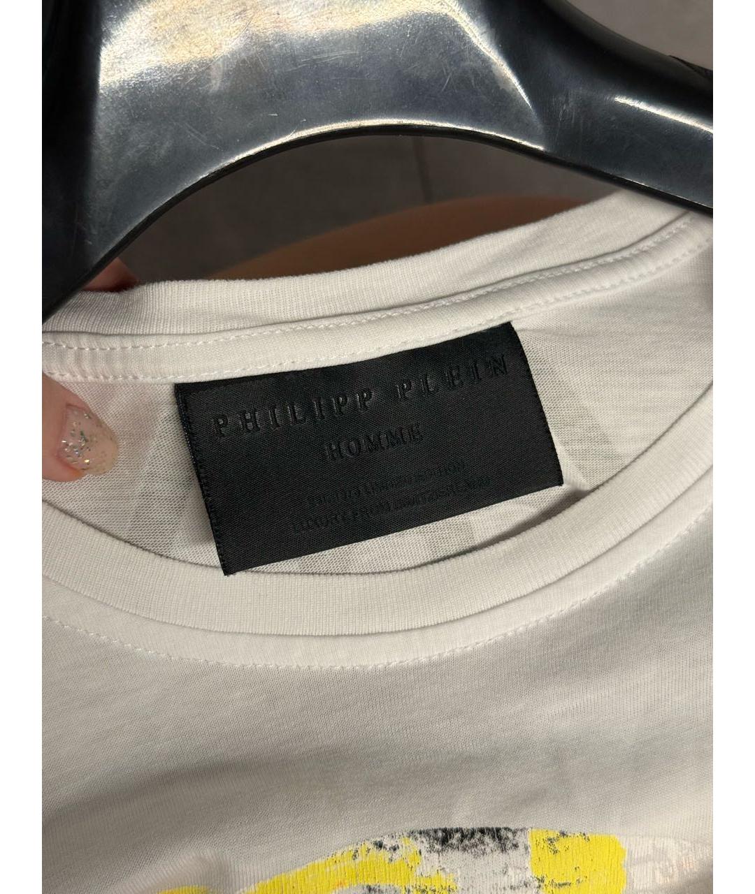 PHILIPP PLEIN Мульти хлопковая футболка, фото 3