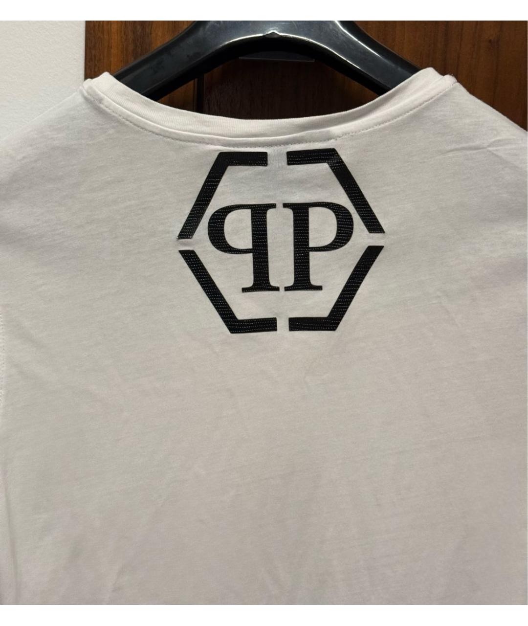 PHILIPP PLEIN Мульти хлопковая футболка, фото 2