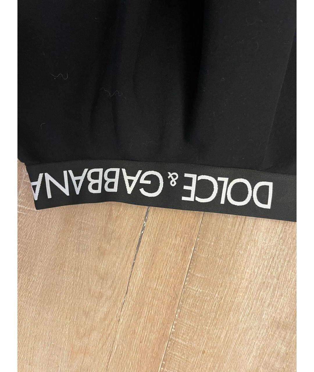 DOLCE & GABBANA KIDS Черная юбка, фото 2
