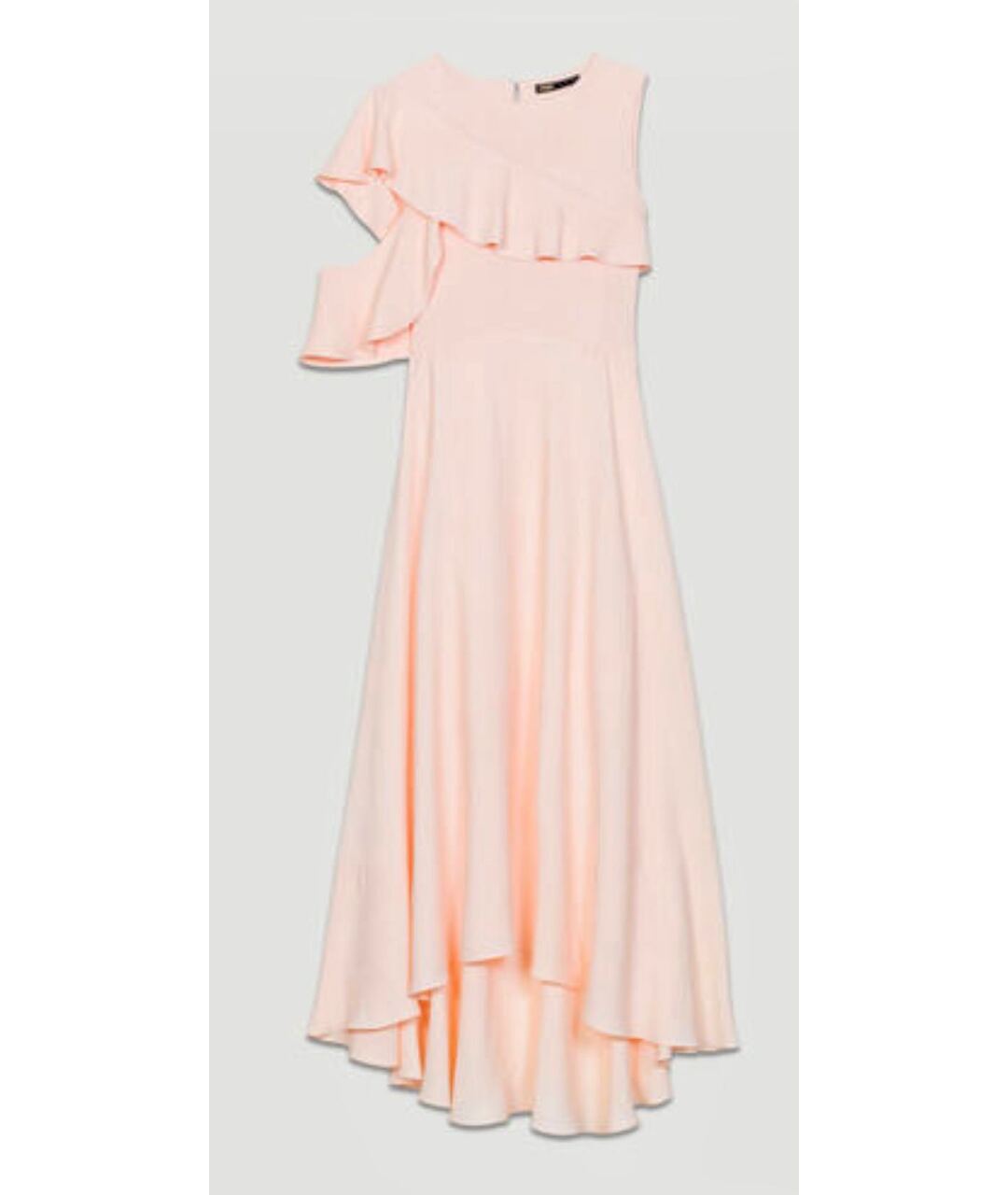 MAJE Розовое вискозное повседневное платье, фото 9