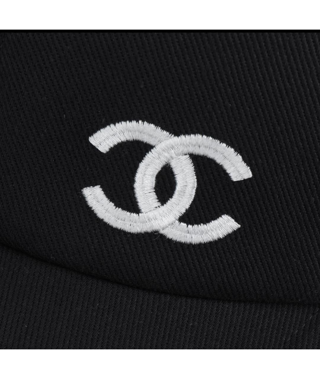 CHANEL Черная кепка, фото 5