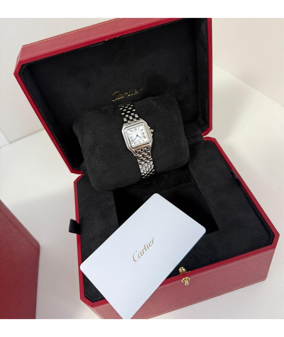 CARTIER Серебряные часы, фото 3