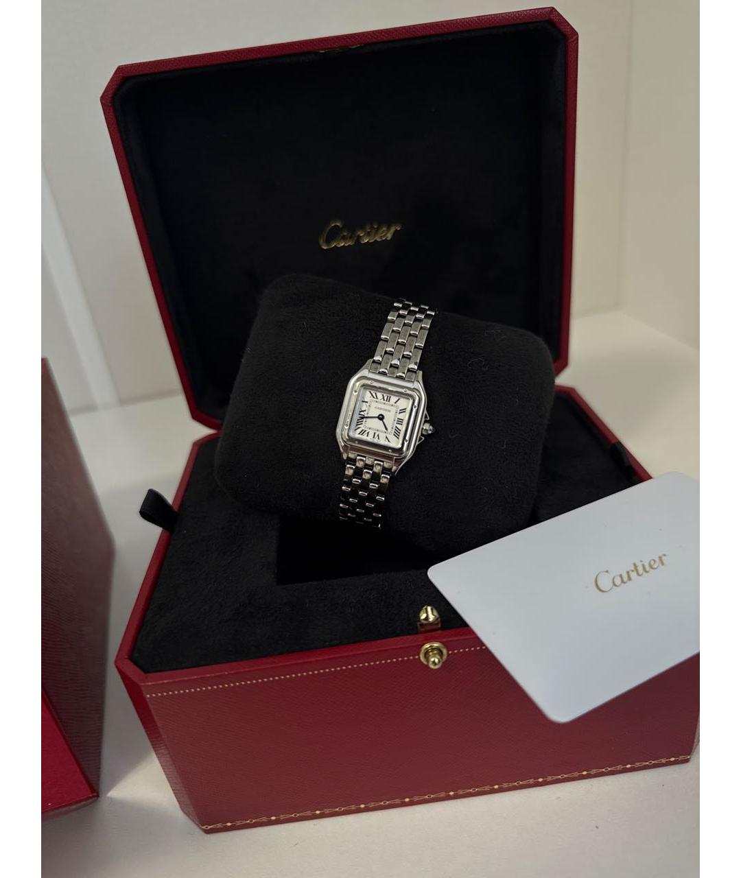 CARTIER Серебряные часы, фото 2
