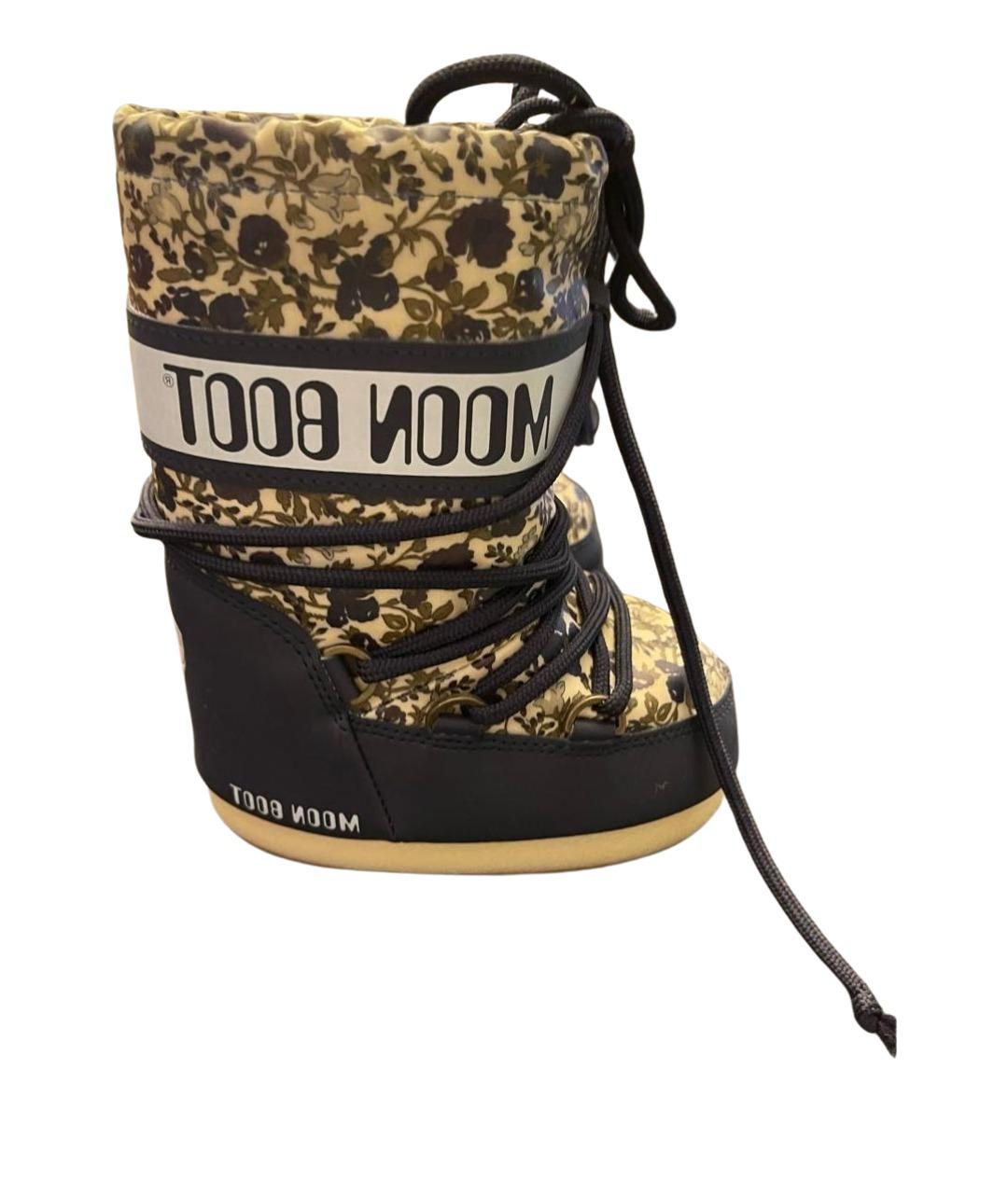 MOON BOOT Синие сапоги, фото 1